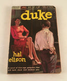 Duke by Hal Ellson Vintage 1949 Popular Library Paperback Death Dope Gangster