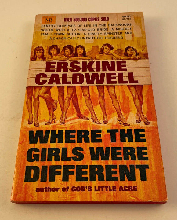 Where the Girls Were Different Erskine Caldwell Vintage 1965 Macfadden Stories