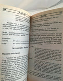 The Bantam Concise Handbook of English by Eugene Ehrlich Vintage 1986 Grammar PB