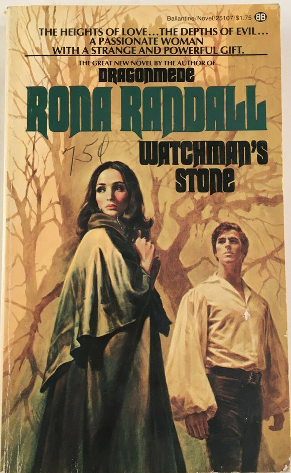 Watchman's Stone by Rona Randall PB Paperback 1976 Vintage Gothic Romance Horror