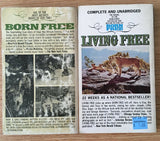 Lot of 2 by Joy Adamson PB Paperback Born & Living Free Vintage Nature Bantam