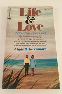Life & Love A Christian View of Sex by Clyde Narramore PB Paperback 1973 Vintage