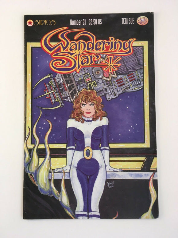 Wandering Star Issue #21 Teri Sue Wood Sirius Comics 1997 SciFi Fantasy