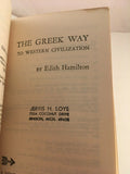 The Greek Way to Western Civilization by Hamilton Vintage Paperback Mentor 1963
