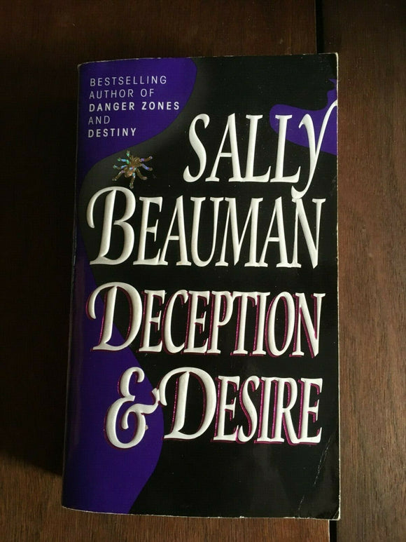 Deception & Desire by Sally Beauman Vintage Romance Thriller Fawcett 1998 First