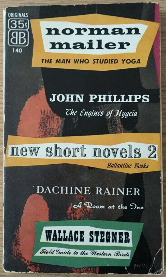 New Short Novels II 2 PB Paperback 1956 Vintage Mailer Phillips Rainer Stegner