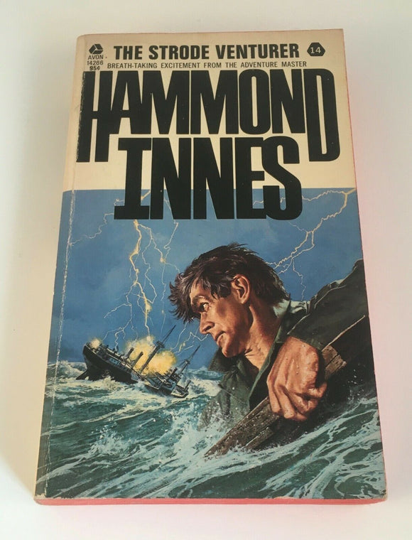 The Strode Venturer #14 by Hammond Innes Vintage Avon 1973 Adventure Paperback