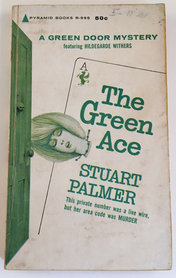 The Green Ace by Stuart Palmer PB Paperback 1964 Green Door Mystery Withers