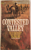 Contested Valley by Hunter Ingram PB Paperback 1968 Vintage Western Ballantine