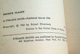 SIGNED Regan's Planet by Robert Silverberg Paperback Vintage Pyramid 1964 Sci Fi