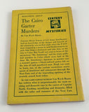 The Cairo Garter Murders by Van Wyck Mason Vintage Colonel North 1939 Mystery PB