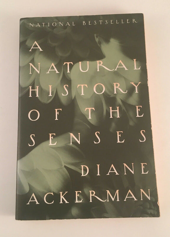 SIGNED A Natural History of the Senses by Diane Ackerman 1995 TPB Paperback