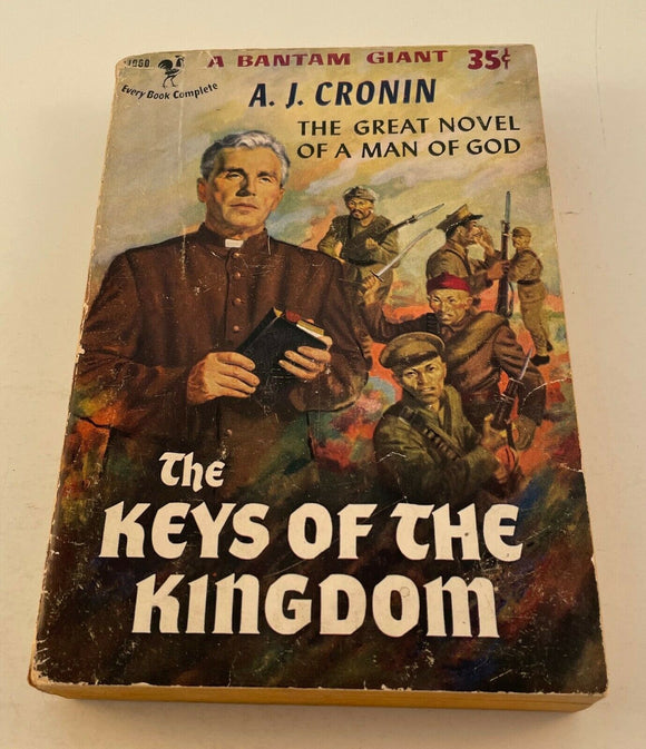 The Keys of the Kingdom by A.J.Cronin Vintage 1952 Bantam Paperback Man of God