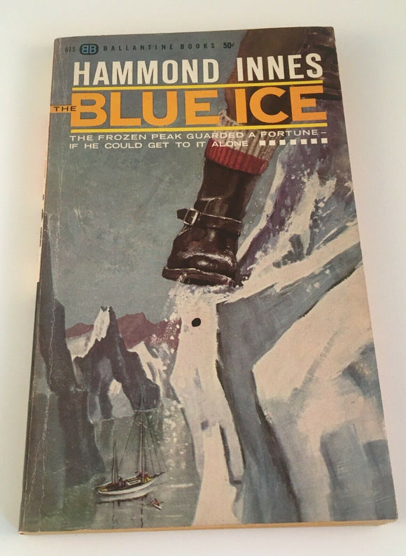 The Blue Ice by Hammond Innes PB Paperback Vintage Ballantine 1948 Adventure