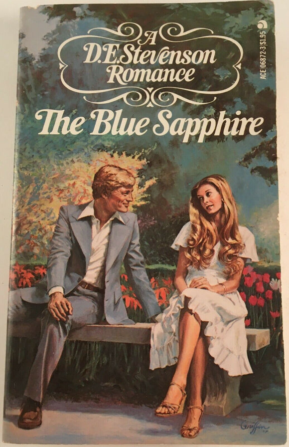 The Blue Sapphire by D E Stevenson PB Paperback 1963 Vintage Ace Romance Rare