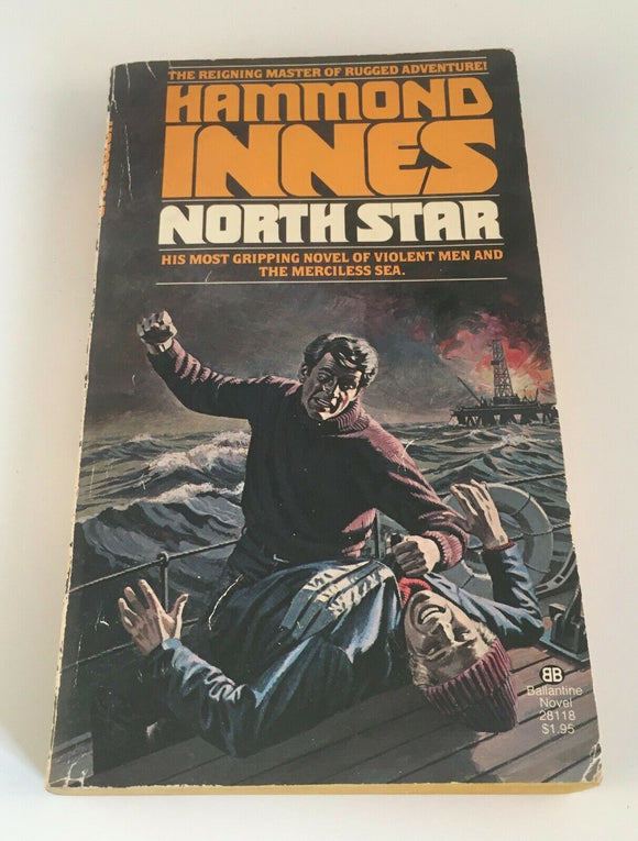 North Star by Hammond Innes Vintage 1979 Ballantine Adventure Paperback Violent
