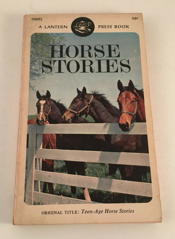 Teen-Age Horse Stories Lantern Press Vintage 1966 Thomas Short Pocket Books YA