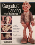 Caricature Carving from Head to Toe Dave Stetson PB Paperback 2003 Woodcarving