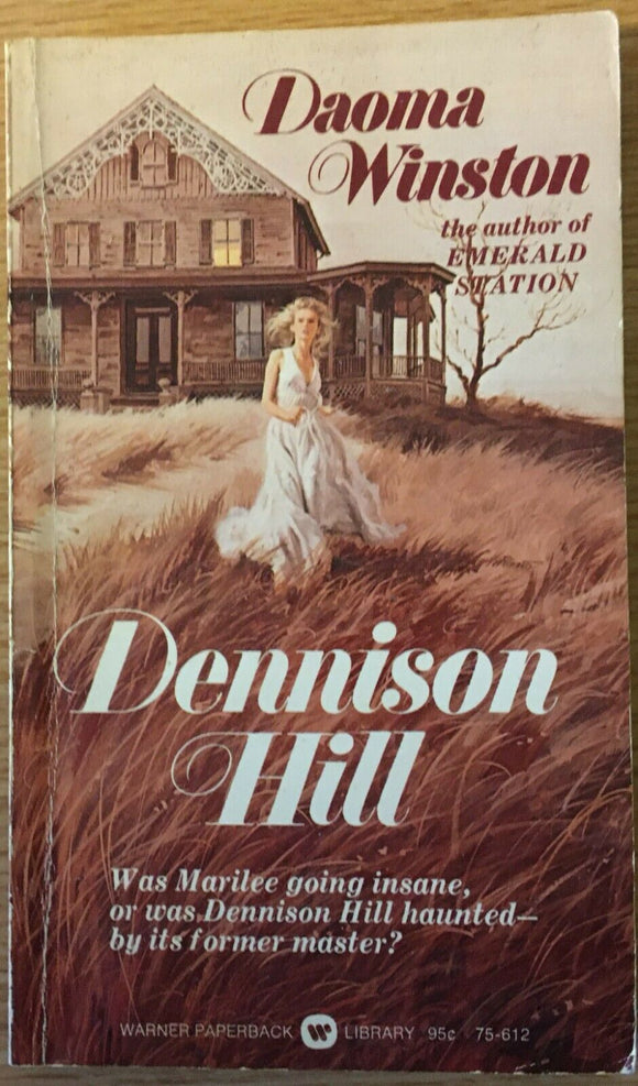 Dennison Hill by Daoma Winston PB Paperback 1974 Vintage Gothic Romance