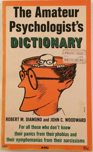The Amateur Psychologist’s Dictionary Robert Diamond PB Paperback 1968 Vintage