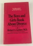 The Boys and Girls Book About Divorce Richard Gardner PB Paperback Vintage 1976