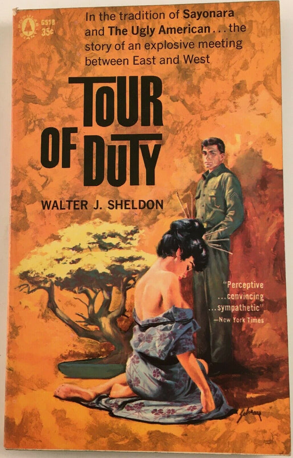 Tour of Duty by Walter J Sheldon PB Paperback 1961 Vintage Post WWII Drama
