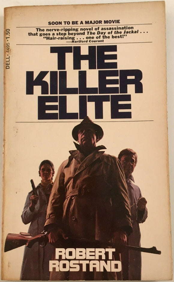 The Killer Elite by Robert Rostand PB Paperback 1974 Vintage Movie Tie-In