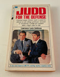 Judd for the Defense by Lawrence Louis Goldman Vintage 1968 TV Tie-in Mystery PB