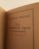 The Confidential Agent by Graham Greene Vintage Paperback 1945 Penguin 515