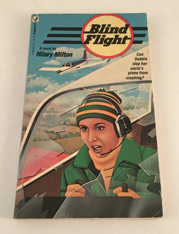 Blind Flight by Hilary Milton Vintage 1980 Scholastic Young Adult YA Paperback