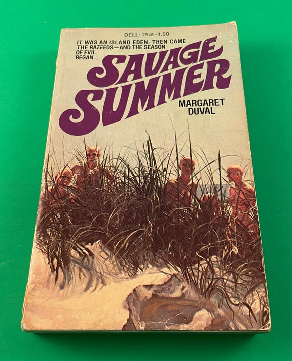 Savage Summer by Margaret Duval Vintage 1976 Dell RARE Horror Paperback Razeeds