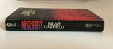 Necessity by Brian Garfield PB Paperback 1985 Vintage Crime Thriller Signet
