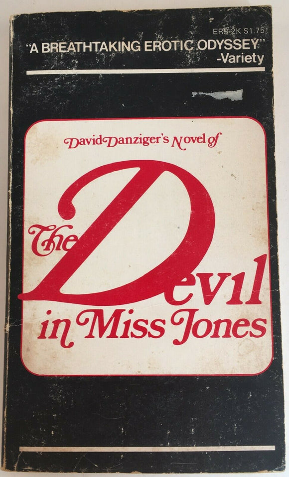The Devil in Miss Jones by David Danziger PB Paperback 1973 Vintage Erotica