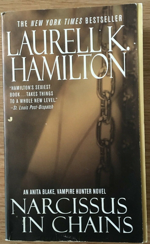 Narcissus in Chains by Laurell Hamilton PB 2002 Anita Blake Vampire Hunter