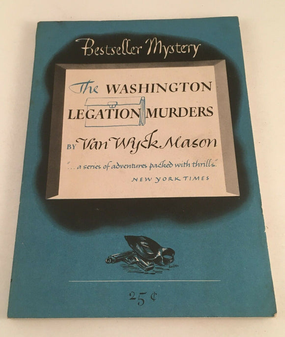 The Washington Legation Murders Van Wyck Mason North PB Paperback 1935 Vintage