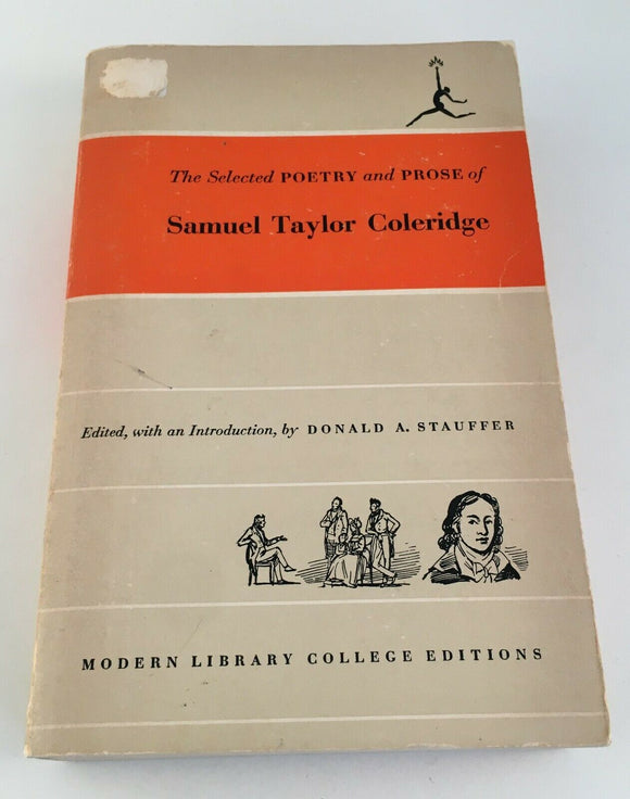 The Selected Poetry and Prose of Samuel Taylor Coleridge Modern Library 1951