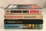 Hammond Innes Lot 4 Medusa Solomons High Golden Soak Vintage Adventure Thriller