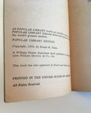 Fiddler's Green by Ernest K Gann PB Paperback 1950 Popular Library Vintage