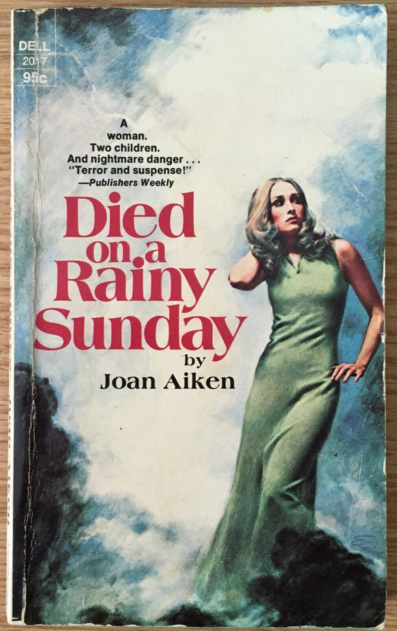 Died on a Rainy Sunday by Joan Aiken PB Paperback 1973 Vintage Crime Thriller