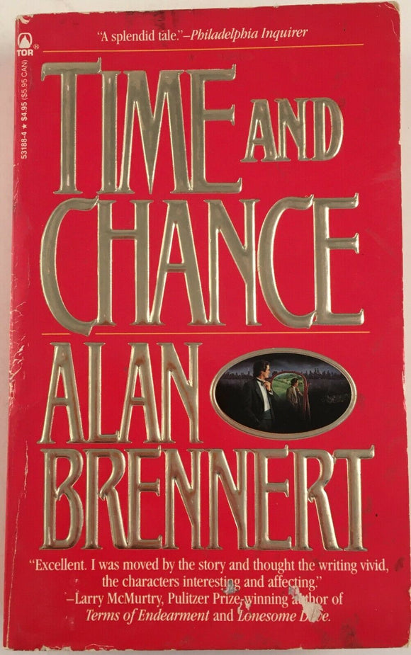 Time and Chance by Alan Brennert PB Paperback 1990 Vintage Tor Fiction