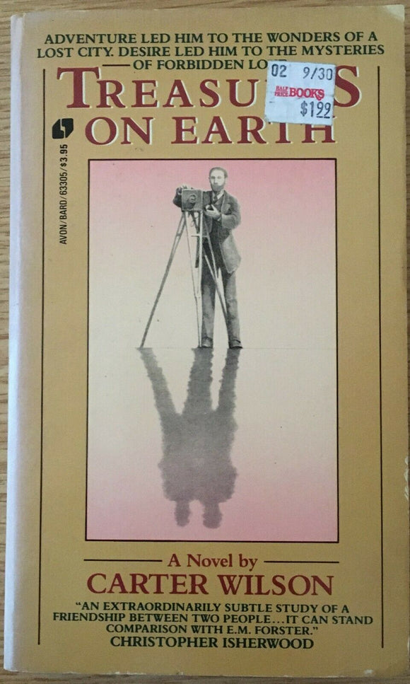 Treasures on Earth by Carter Wilson PB Paperback 1983 Vintage Novel Bard Books