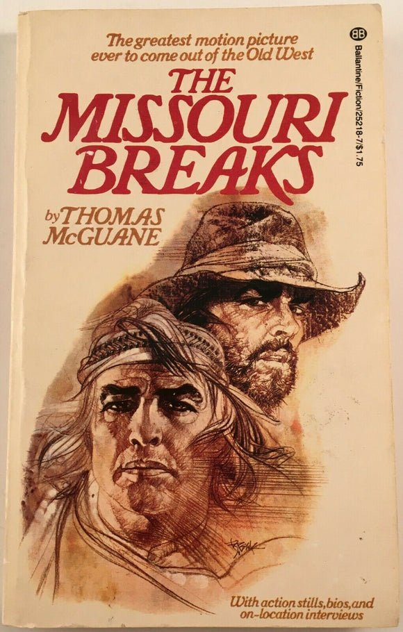 The Missouri Breaks by Thomas McGuane PB Paperback 1976 Vintage Screenplay