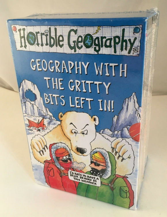 NEW Horrible Geography 10 Book Boxed Box Set by Anita Ganeri Paperback Weather