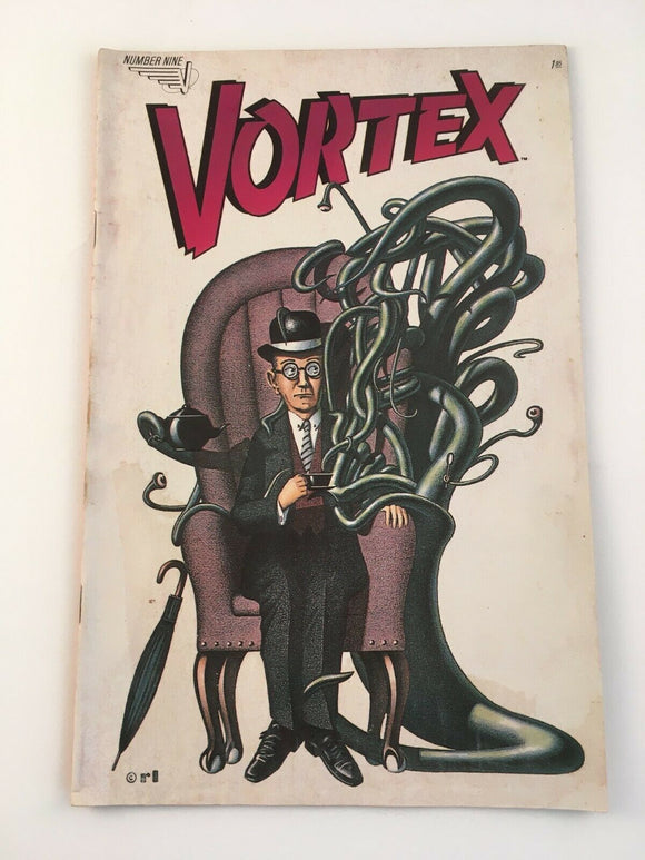 Vortex Issue # 9 Vintage Comic May 1984 Ty Templeton Steve Gilbert Dan Day